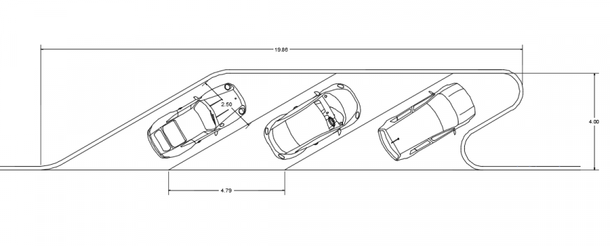 car-parking-bays-top-view-plan-cadbull