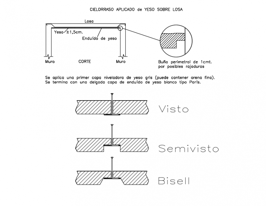 Ceiling structure light details dwg file - Cadbull