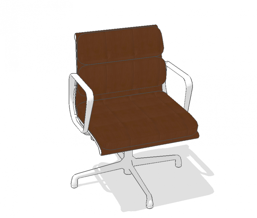 Elevation Office Chair 1 Front  3D Warehouse
