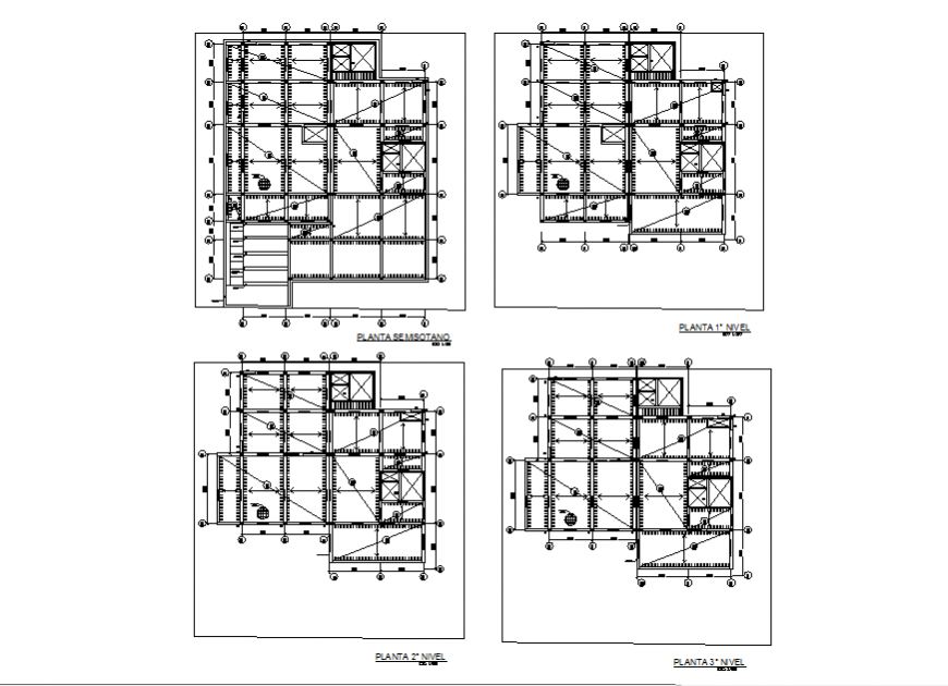 Civil Layout Plan Details Dwg File Cadbull