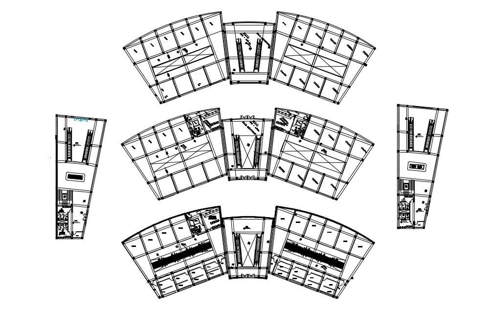 commercial mall floor plan In AutoCAD File Cadbull