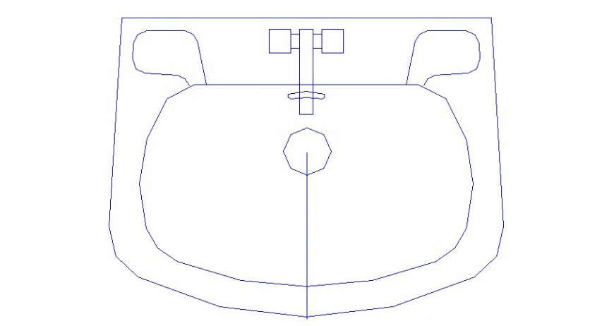 Common Sink Top View 2d Elevation Block Drawing Details Dwg File Cadbull The following figure shows the dimensions, top view, and, side view of cq132, cq172, cq196, cq208, cq256, and cq352—cavity up devices without heat sink. common sink top view 2d elevation block