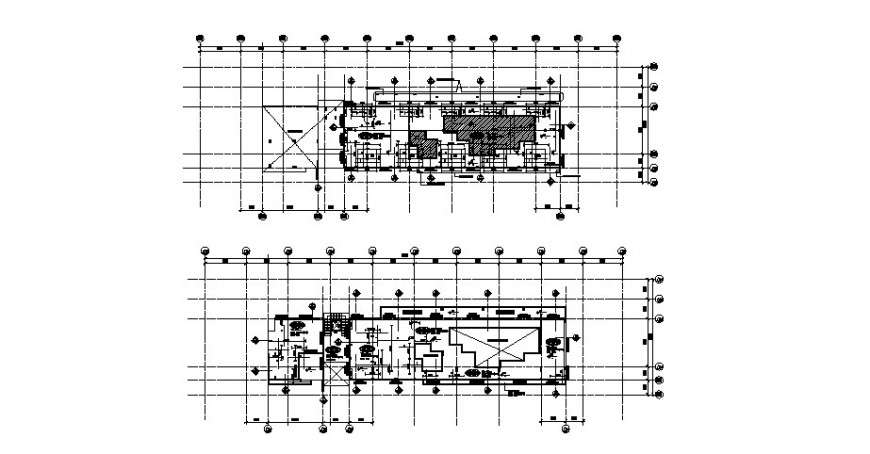 Concrete slab construction layout plan and plan cad drawing details dwg ...
