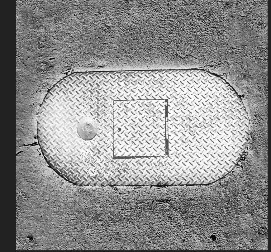 Concrete texture man-hole detail 3d modle JPEG file - Cadbull
