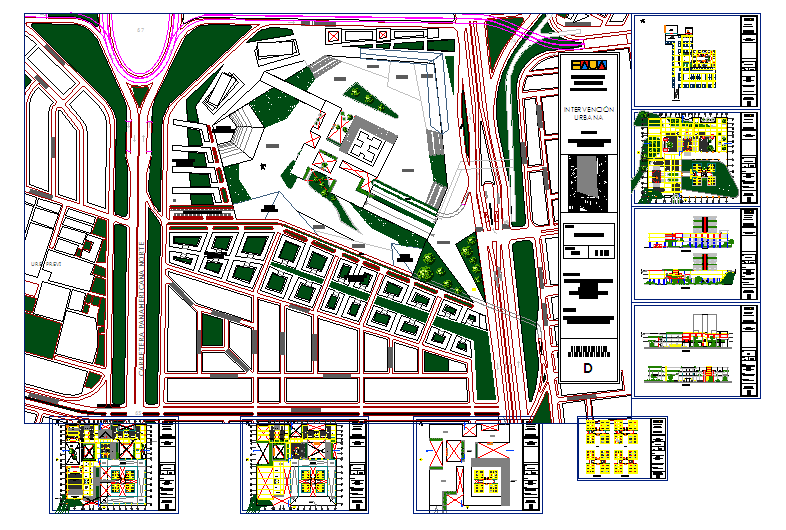 Convention Center And Hotel Design In Dwg File Cadbull