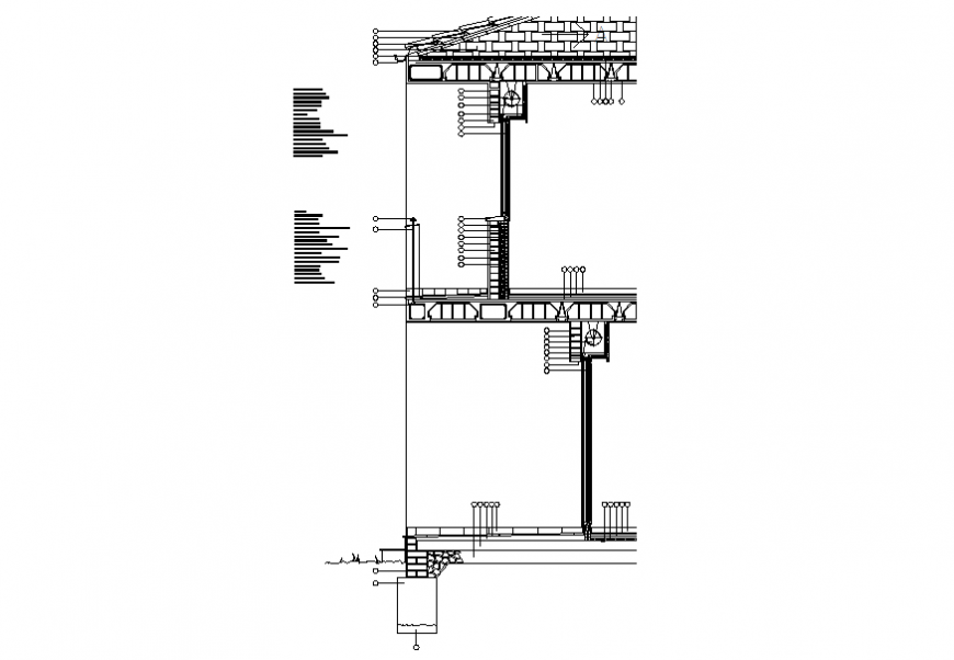 Court facade structure detailing - Cadbull