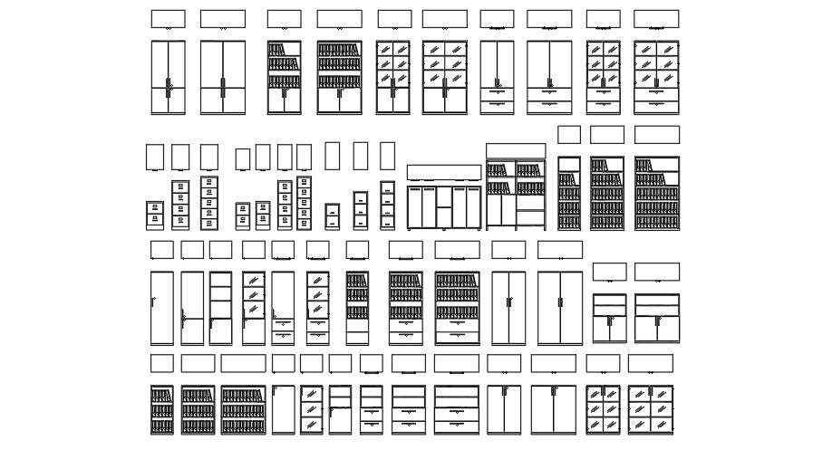 cub board AutoCAD Blocks DWG File - Cadbull