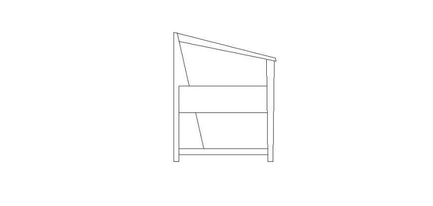 Cute Wooden Chair Elevation Block Cad Drawing Details Dwg File Cadbull