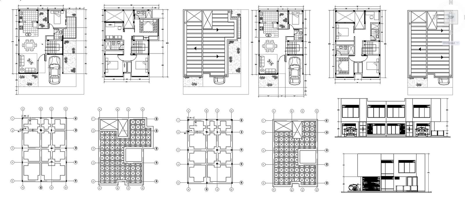 Single Family House design - Cadbull