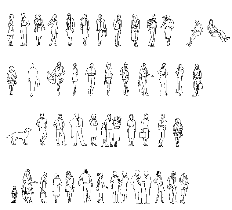 Human body cad drawing is given in this cad file. Download this cad ...