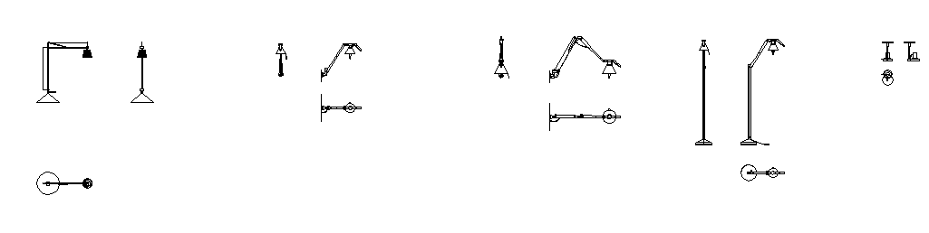 Lamps cad drawing is given in this cad file. Download this cad file now ...