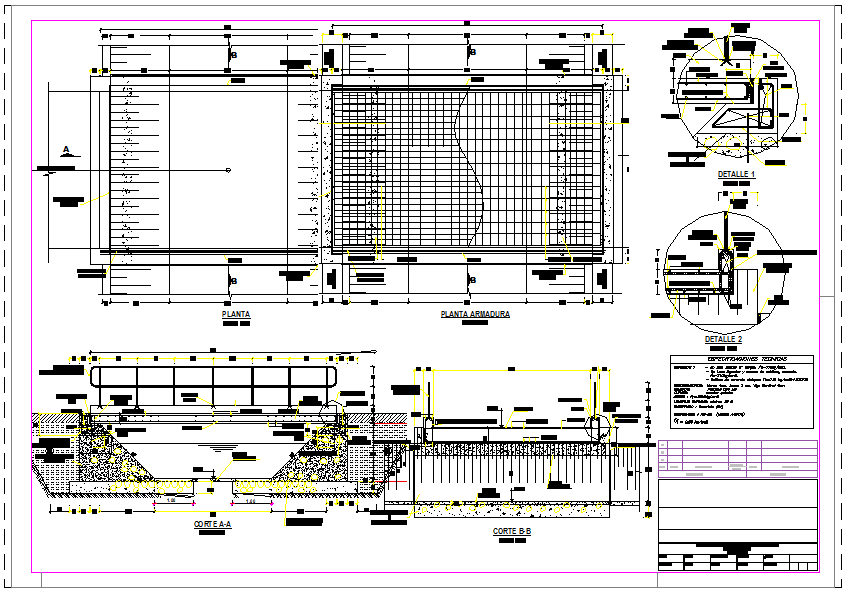 Structure Bridge Project - Cadbull