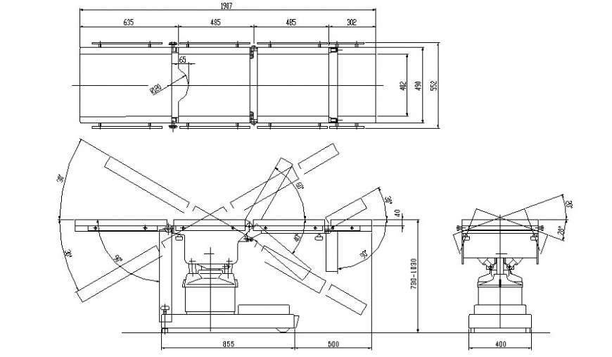 Stretcher bed dimensions hotsell