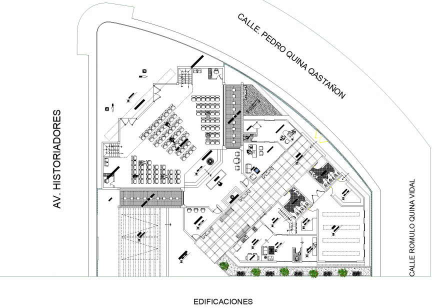 Detail Religious chapel plan dwg file - Cadbull