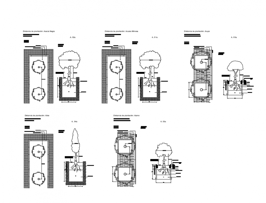 Details of planting trees pieces and planters of garden cad drawing details dwg file - Cadbull on Garden Cad
 id=14880