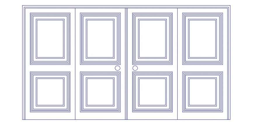 How can I create a french double door with an eyebrow top  SoftPlanTuts