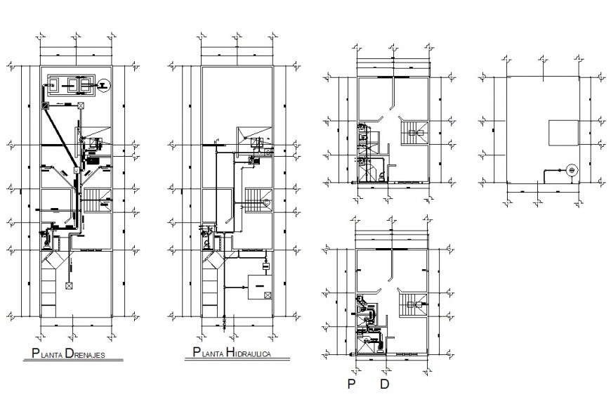 Drainage Hydraulic System And Sanitary Installation Details Dwg File Cadbull 1140