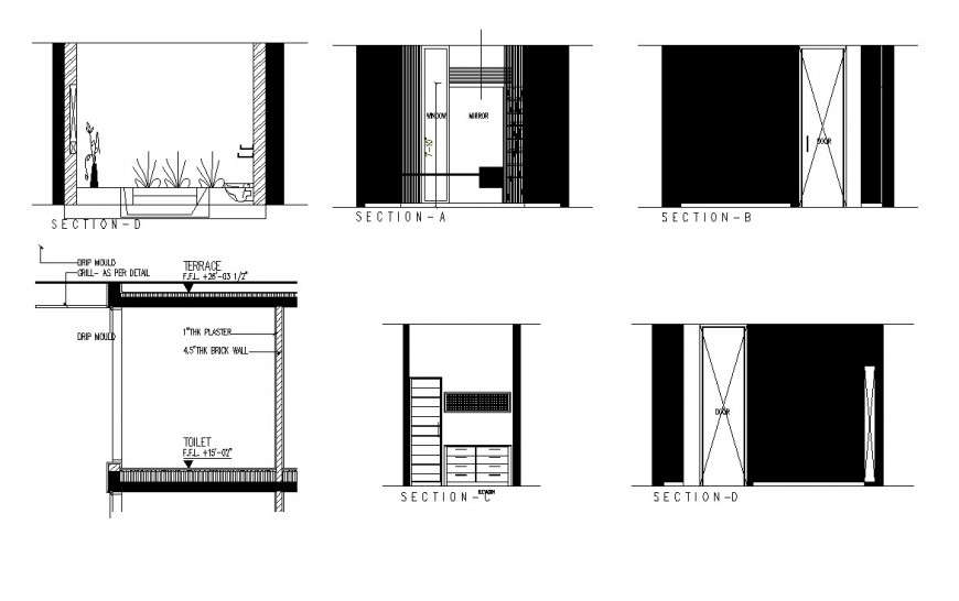 Drawing Of Dressing Area Block 2d Unit Utocad File Cadbull   Drawing Of Dressing Area Block 2d Unit Utocad File 13032019124456 