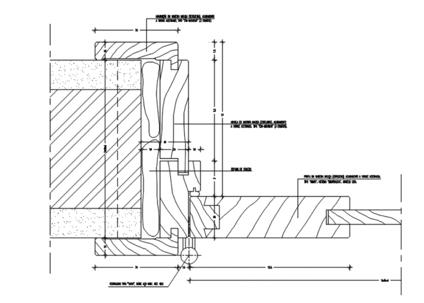 Drawing of solid doors detail AutoCAD file Cadbull