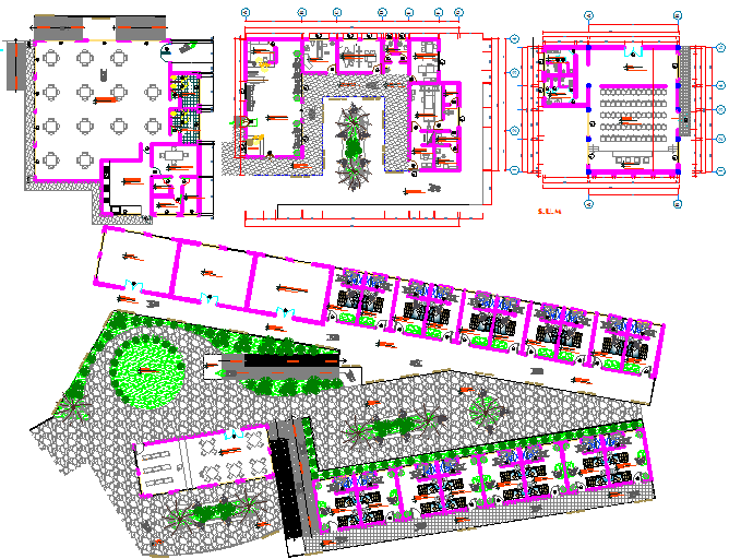 General Hospital cad drawing is given in this cad file. Download this ...