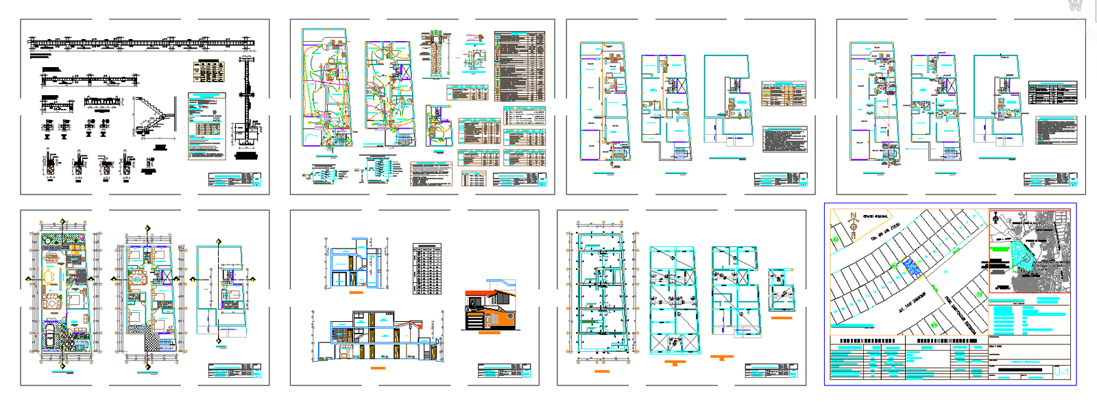 Duplex house detail - Cadbull