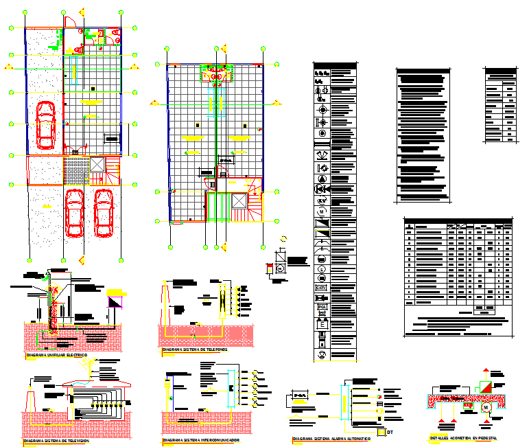 House plan cad drawing is given in this cad file. Download this 2d cad ...