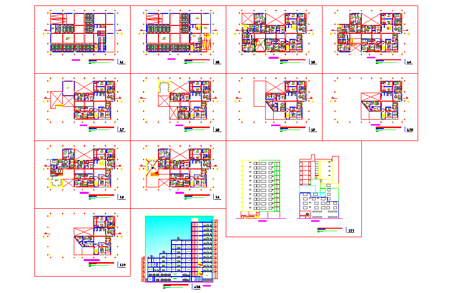 High-rise apartment building - Cadbull