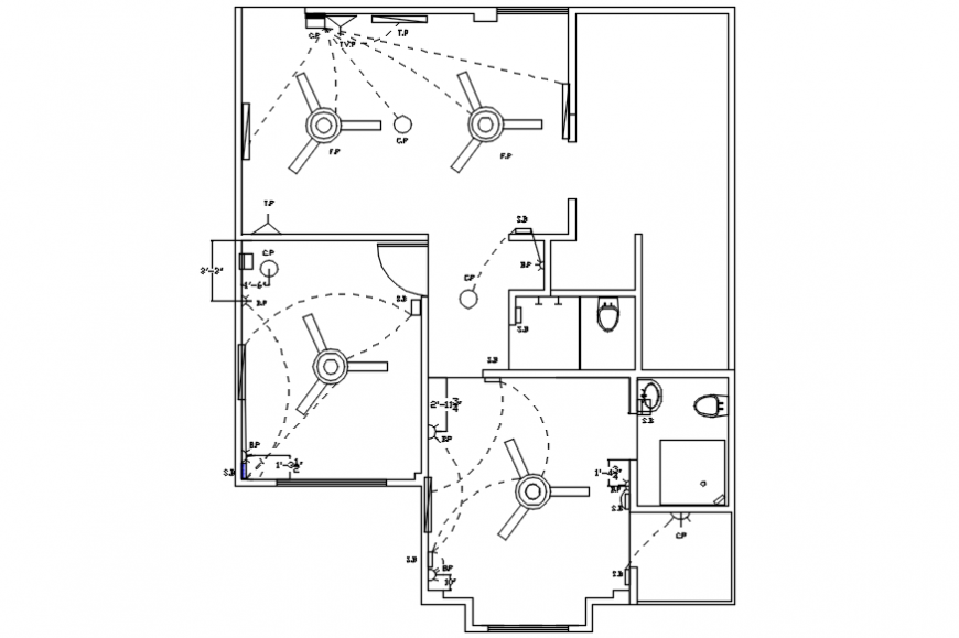 Electrical Layout Plan Of A House Cadbull