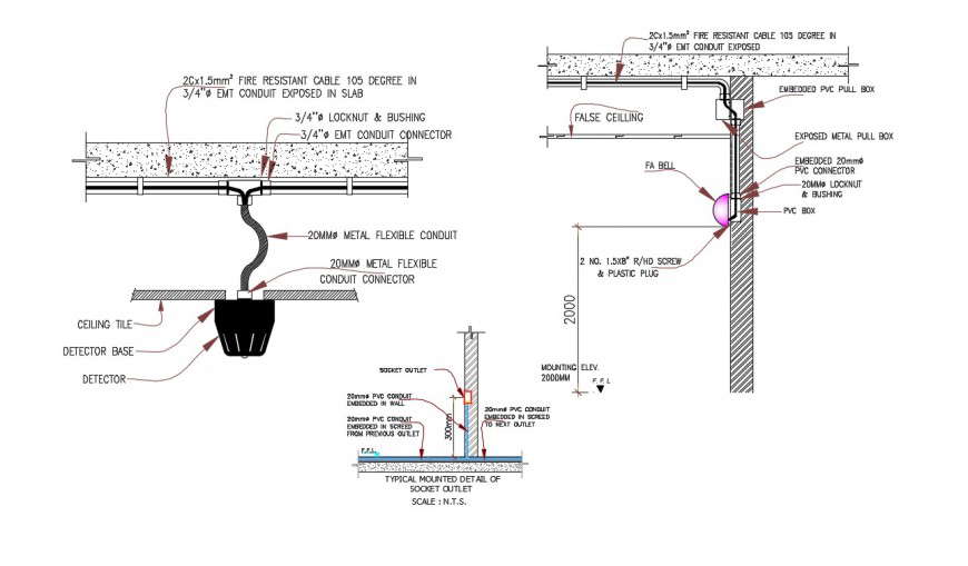 electrical outlet dwg cad