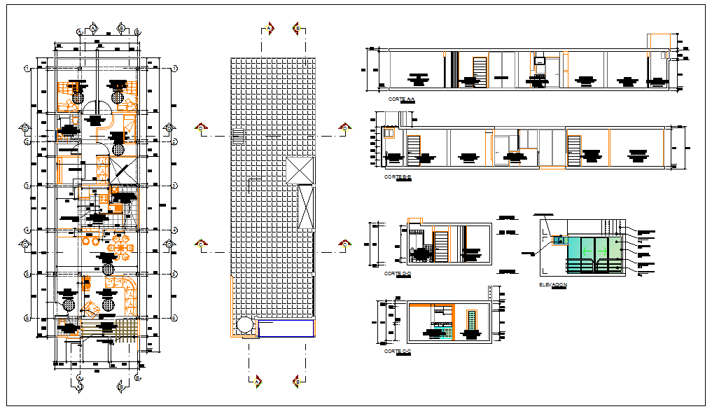 home-plan-cadbull