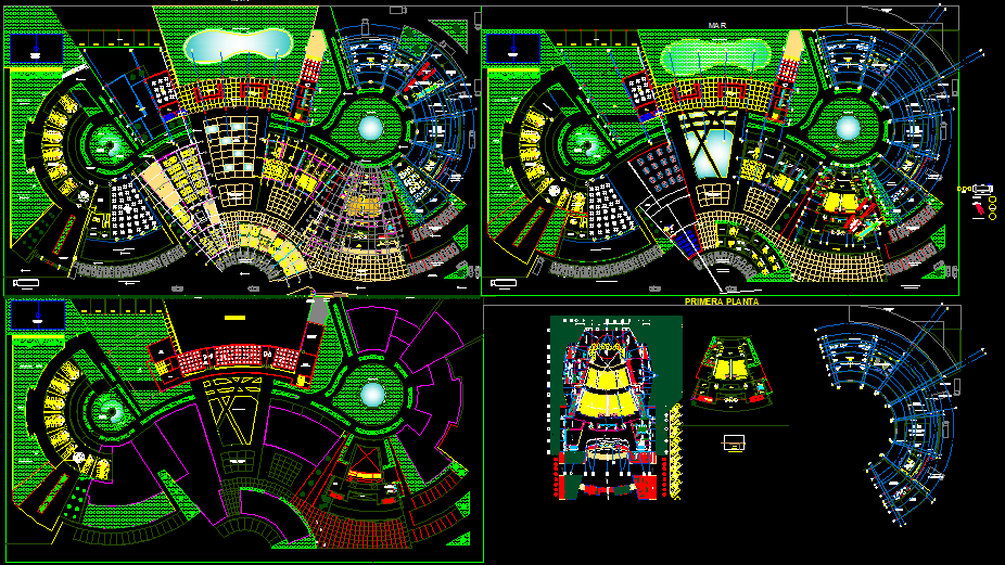 Technology Training Center cad drawing is given in this cad file ...