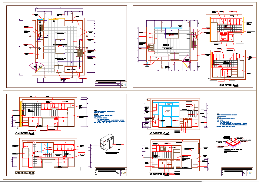 Kitchen Interior Project - Cadbull