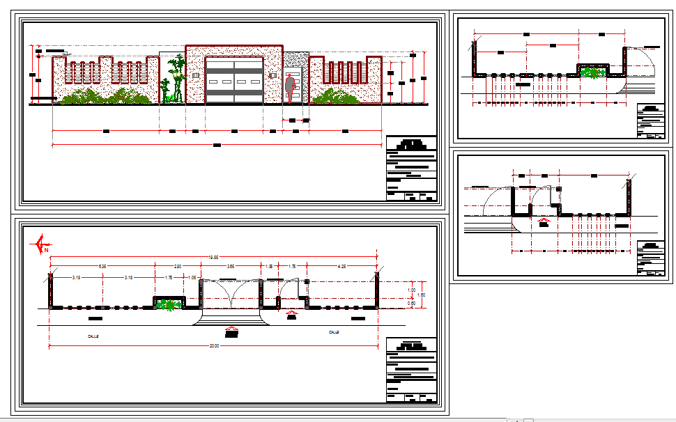 Security Guard Room Plan Drawing Download Dwg File Ca 5769