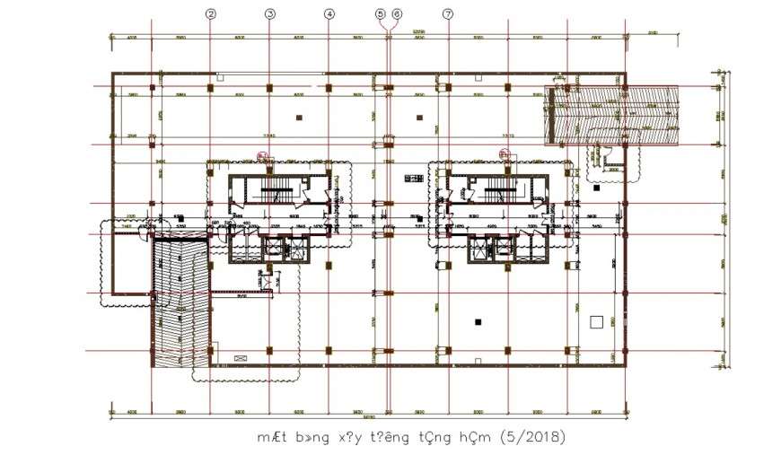 First Floor Framing Plan Details Of House Building Dwg File Cadbull