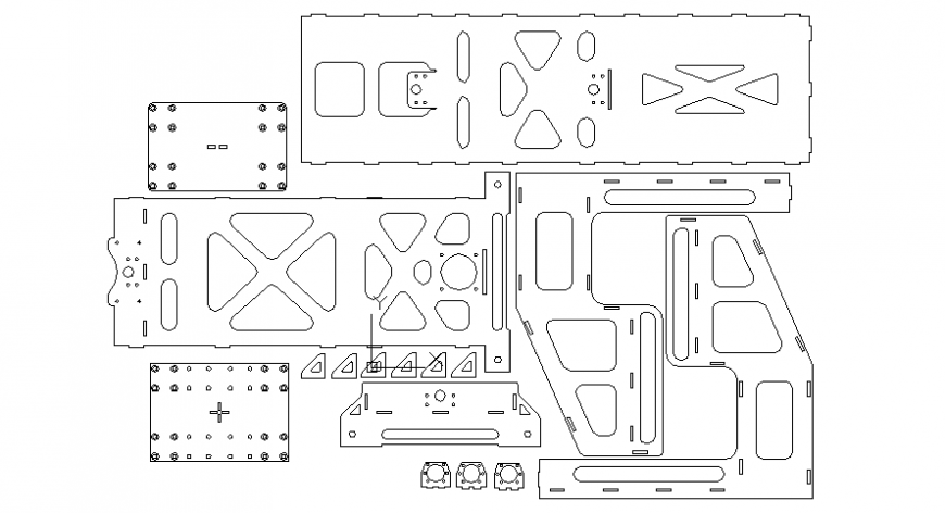 Flooring concept file 2d - Cadbull