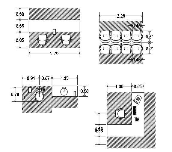 Furniture Blocks Cadbull 8420