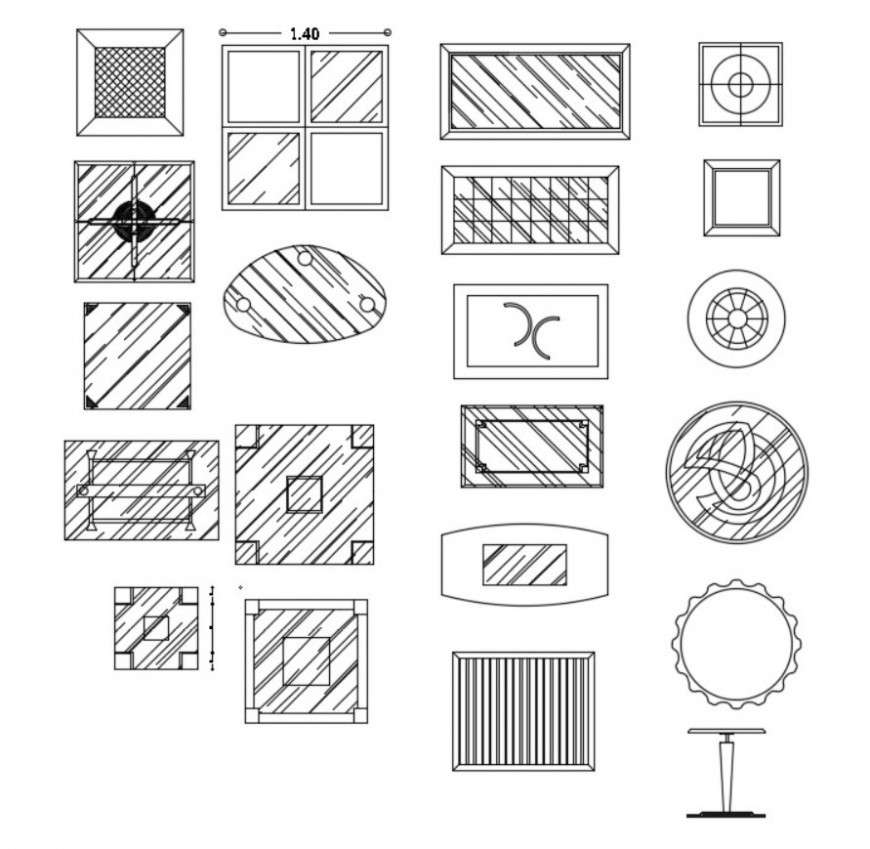 Window CAD Symbols