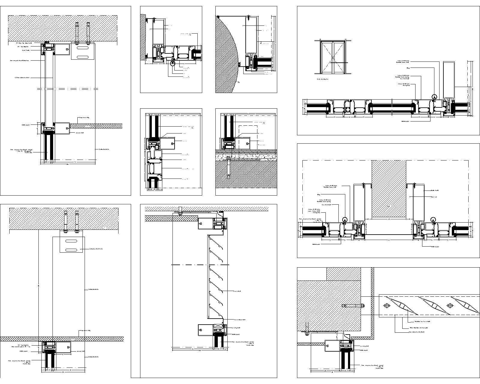 Glass Wall System Detail Dwg File Cadbull | Images and Photos finder