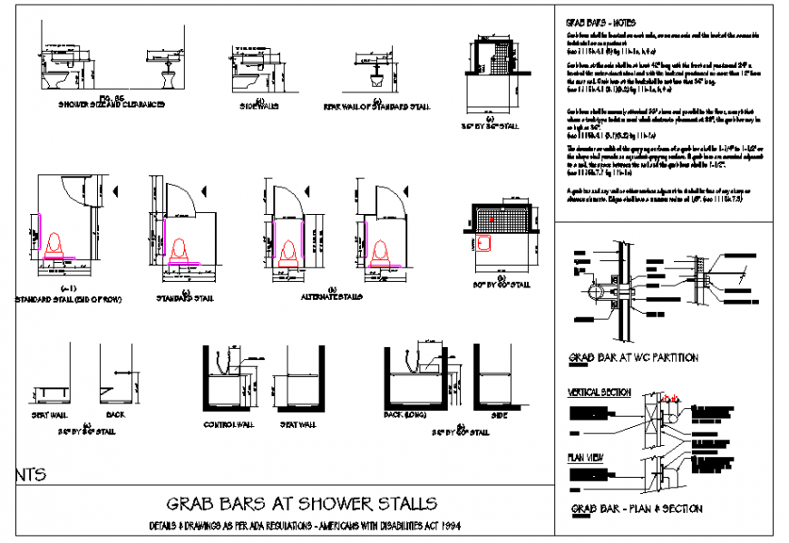 Grab Bar Cad File at Stefan Renner blog