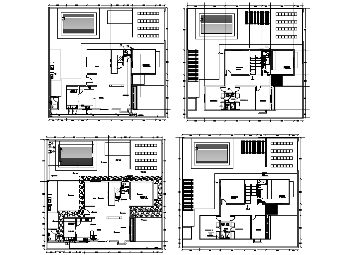 home plan dwg file - Cadbull