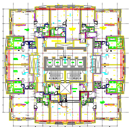 house layout plan dwg file - Cadbull