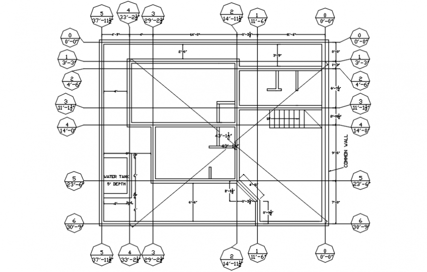 Ground Floor Framing Plan Of House Cad Drawing Detail - vrogue.co