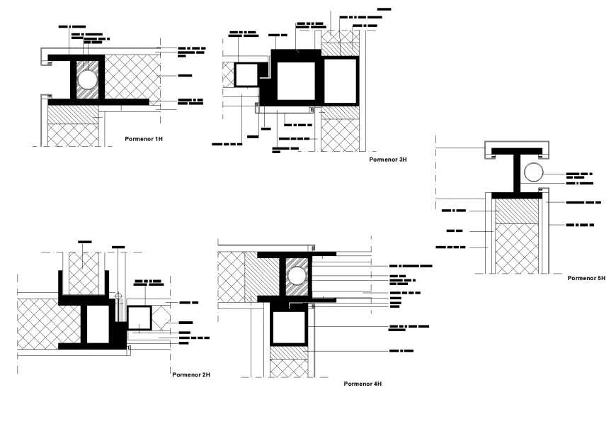 I section plan autocad file - Cadbull