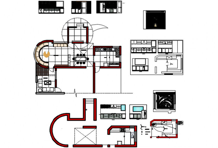Modern house building sketch architectural Vector Image-saigonsouth.com.vn