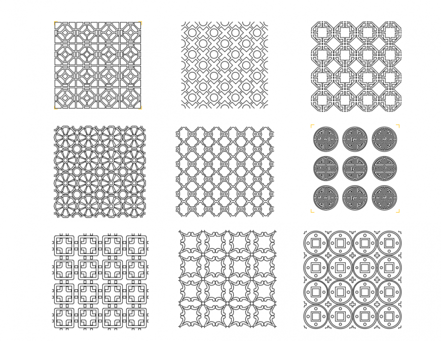 flooring patterns cad blocks free download