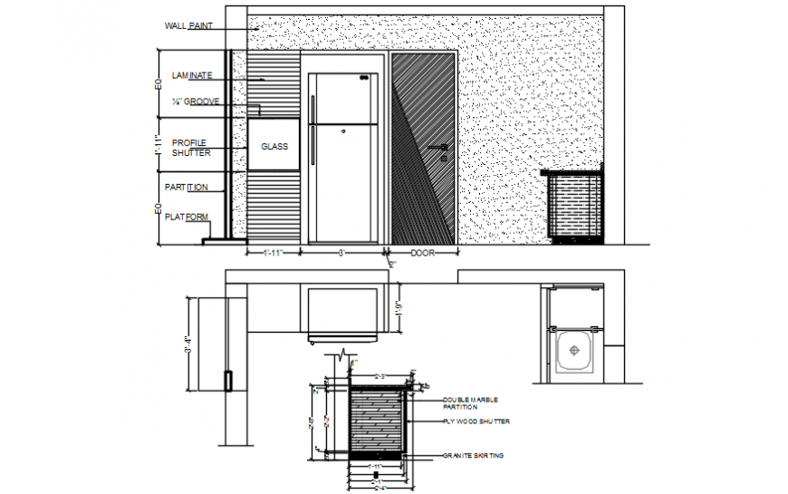 Kitchen Platform And Sectional Detailing Of Furniture 08052019023513 