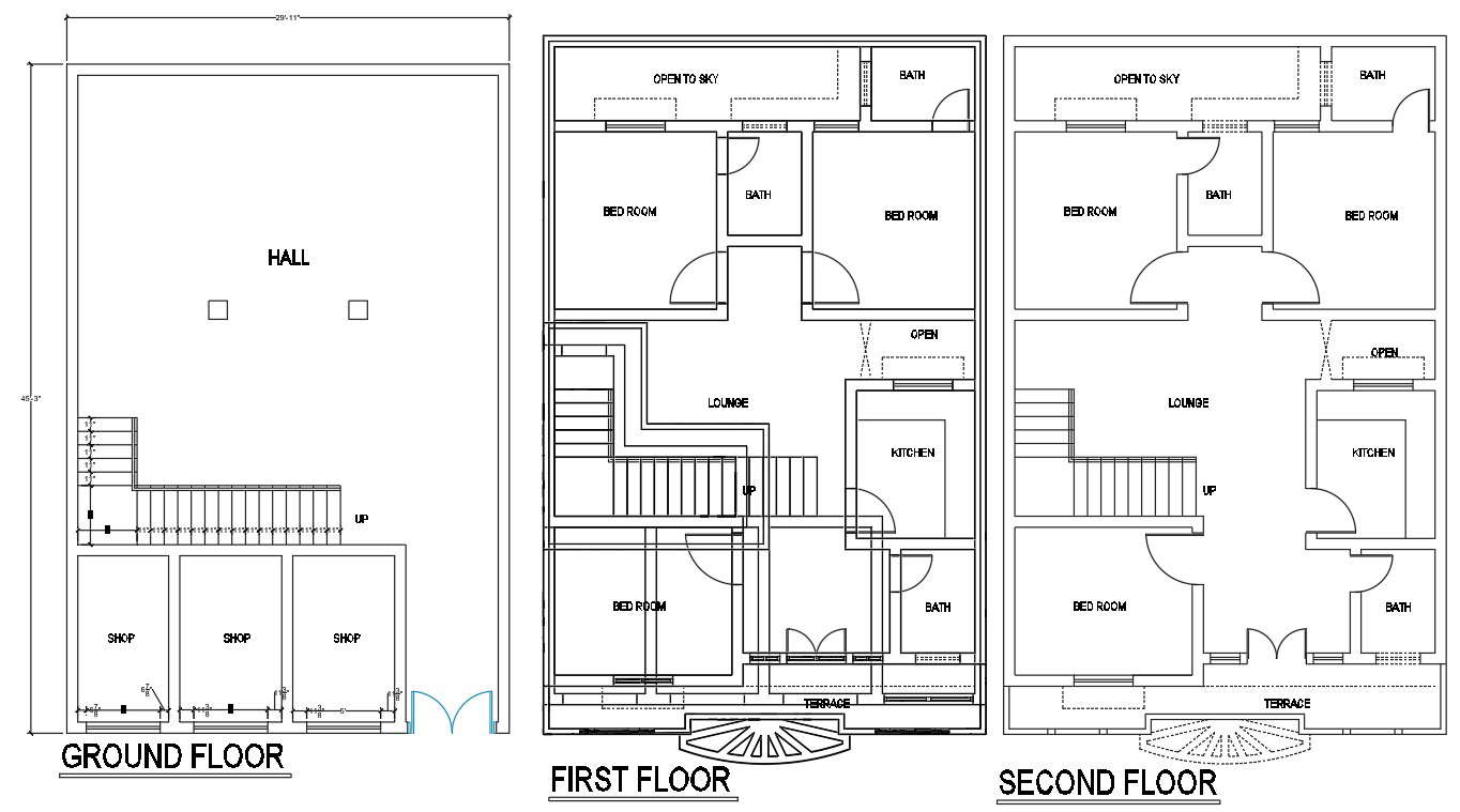 layout-house-details-cadbull