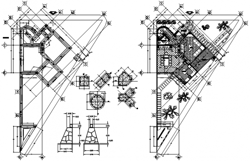 layout-plan-of-a-hotels-cadbull