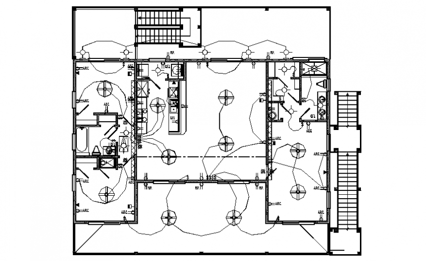 electrical plan for living room