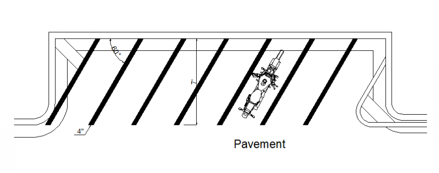 Motorcycle Parking Pavement Plan Layout File Cadbull motorcycle-parking-pavement-plan-layout-file-cadbull